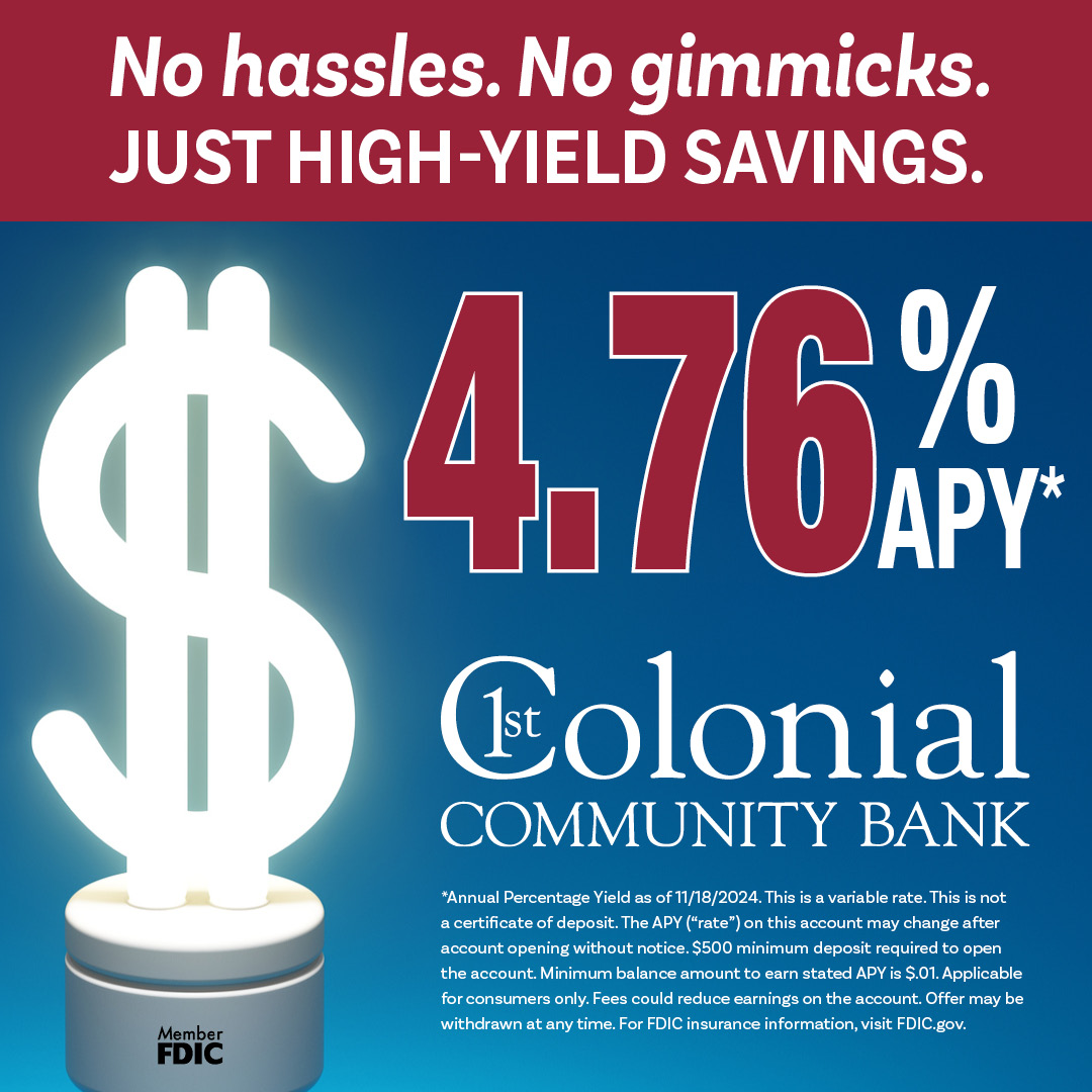 4.76% APY High Yield Savings Account